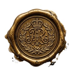 Gold wax seal